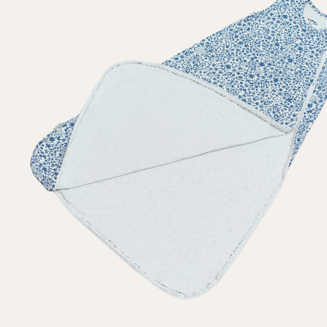 Signature Sleep Sack in Botanic Blue