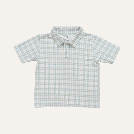Alex Polo Top in Spring Check