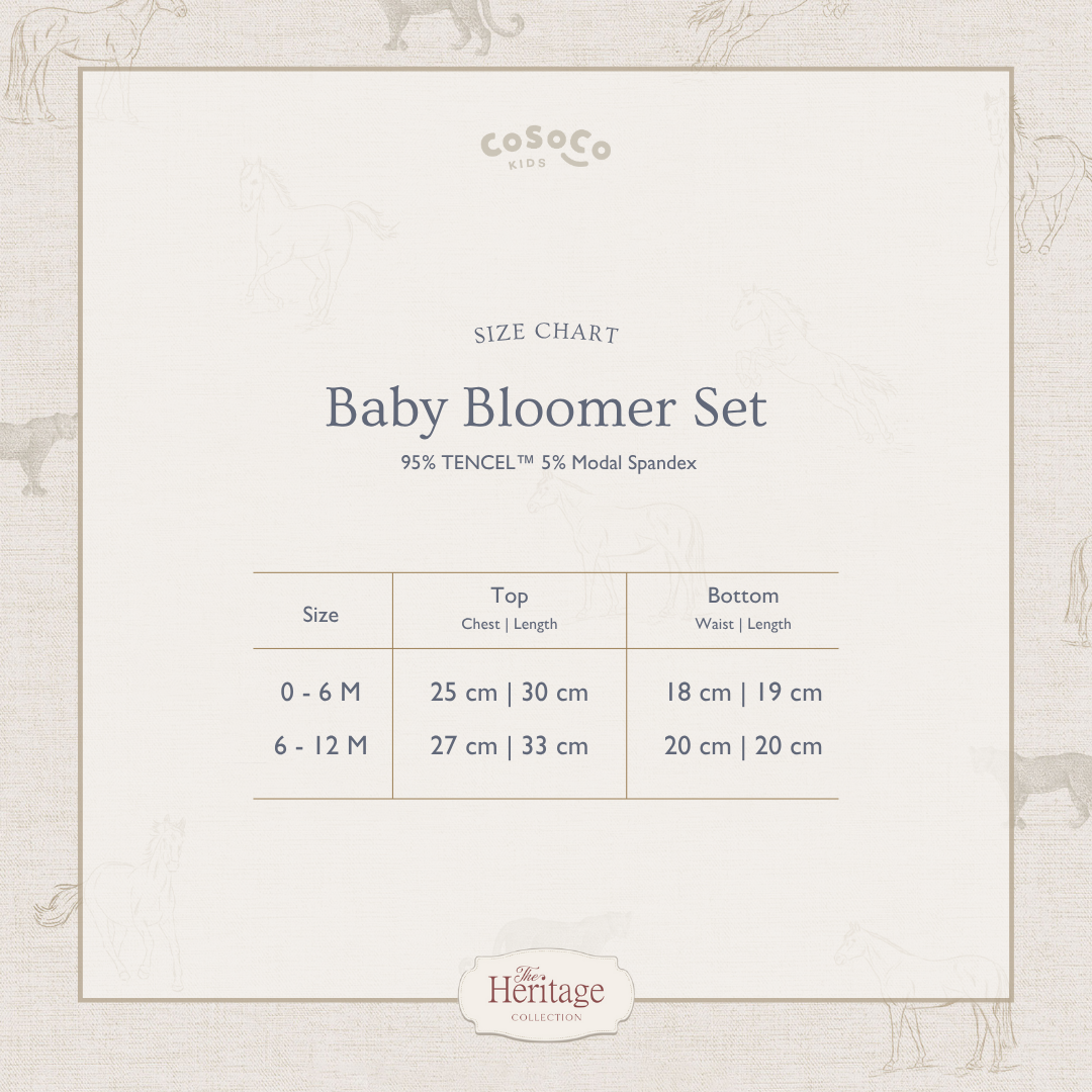 Baby Bloomer Set in Jungle Toile