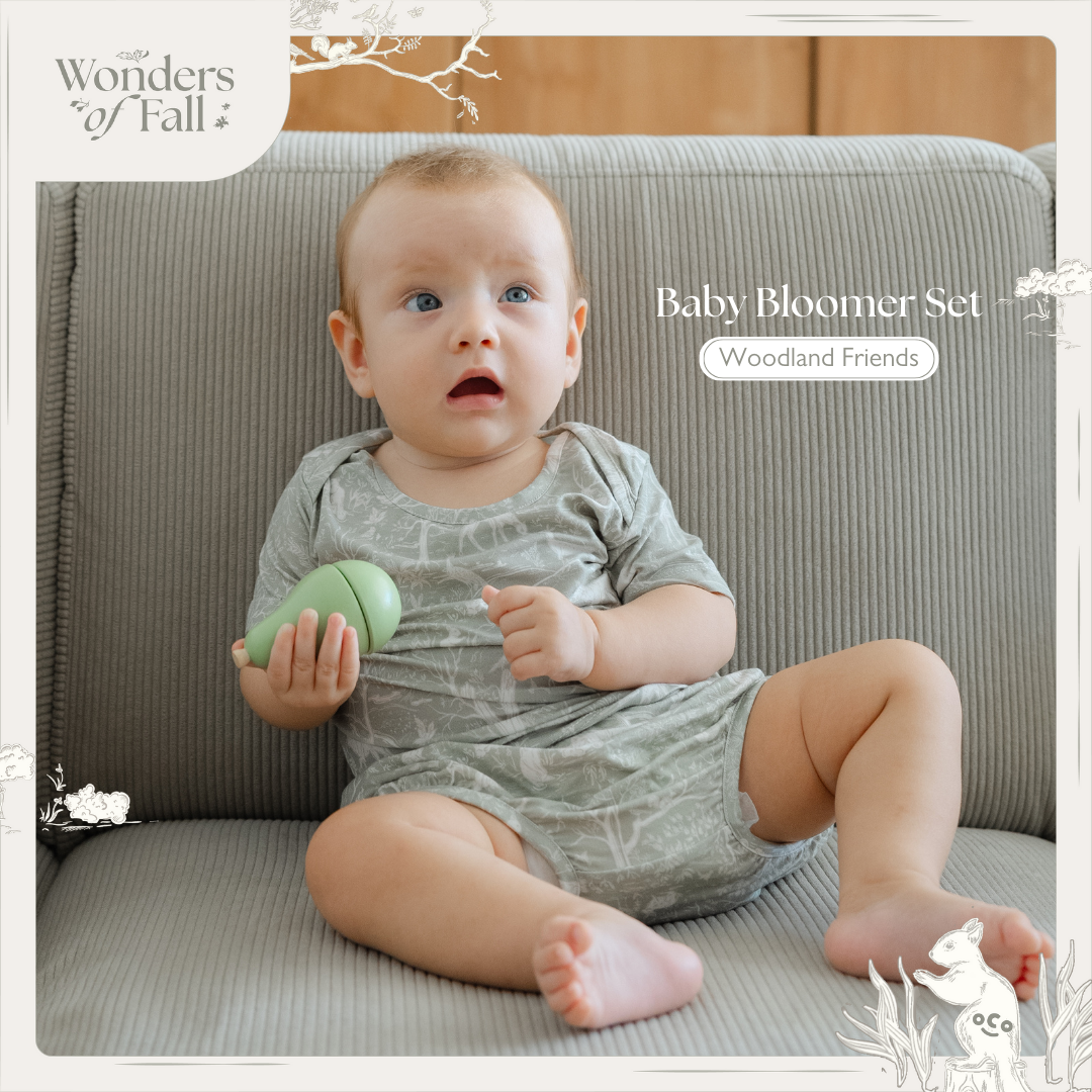 Baby Bloomer Set in Woodlands