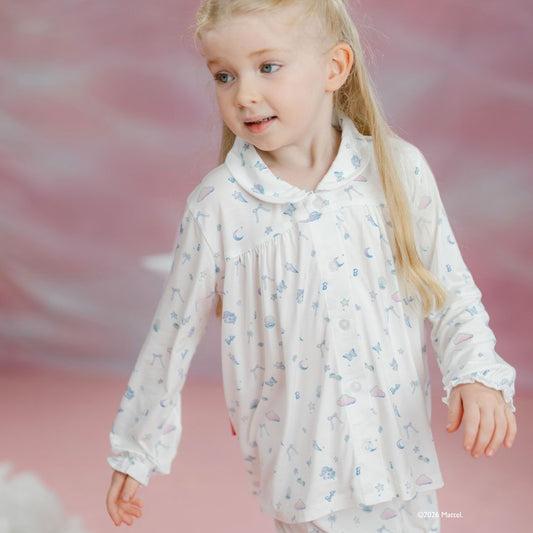 Barbie Collared Pajamas in Rainbow Dreams