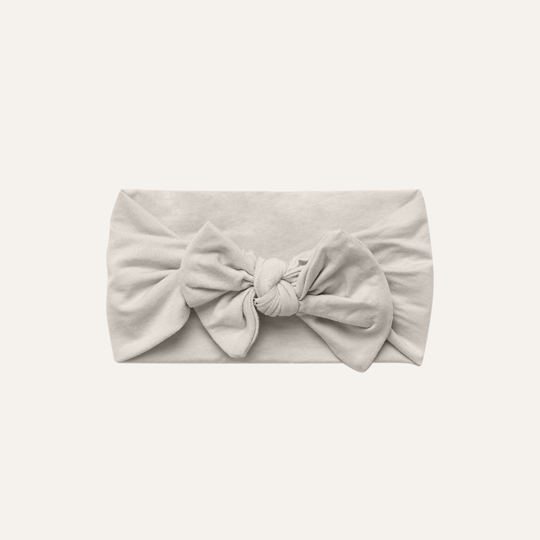 Baby Bow in Moonlight Beige