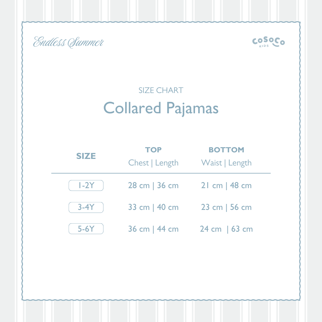 Collared Pajamas in Everbloom
