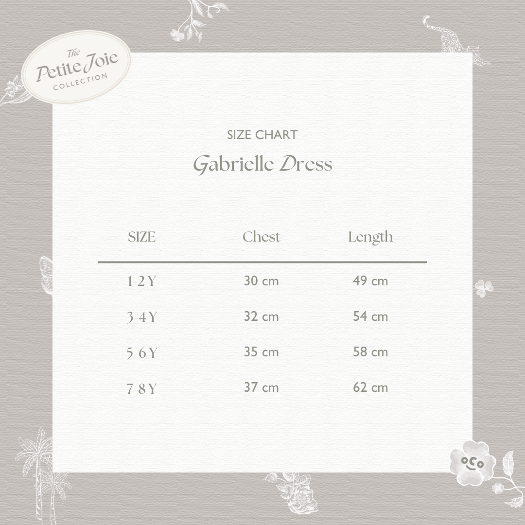 Gabrielle Dress in Toile De Fleurs