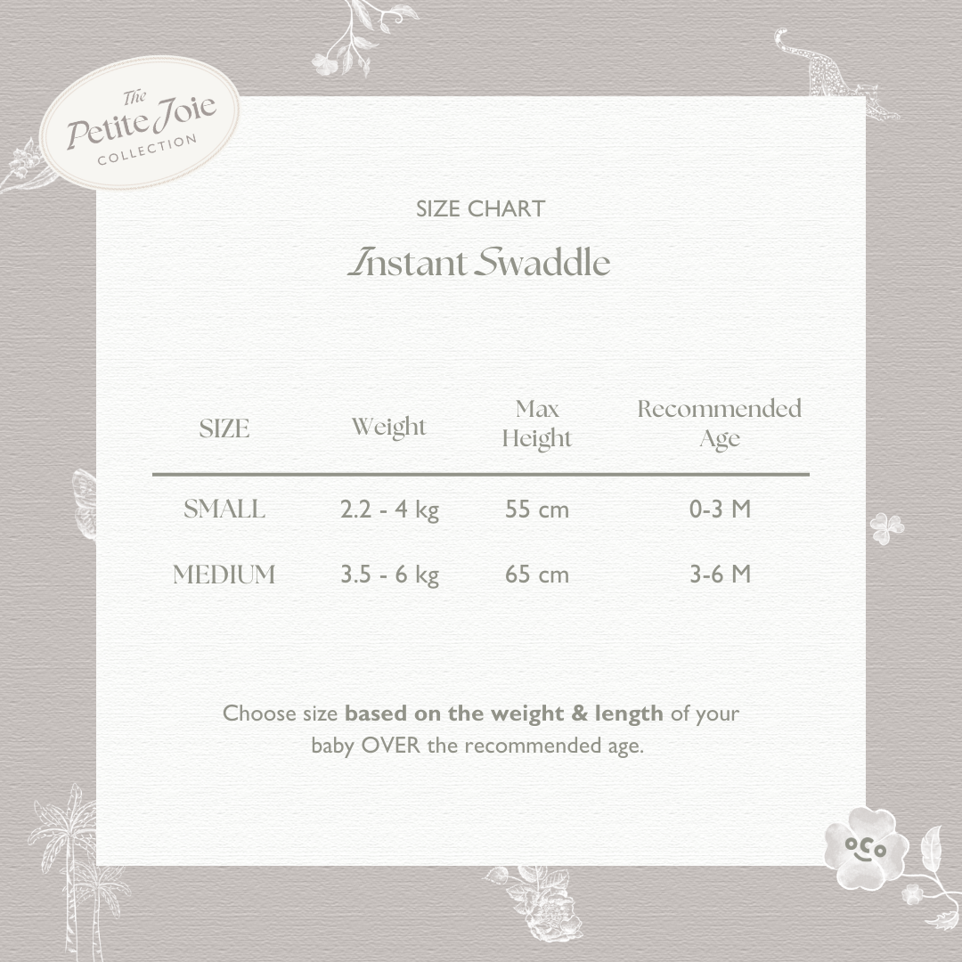 Instant Swaddle in Rainbow Tropics