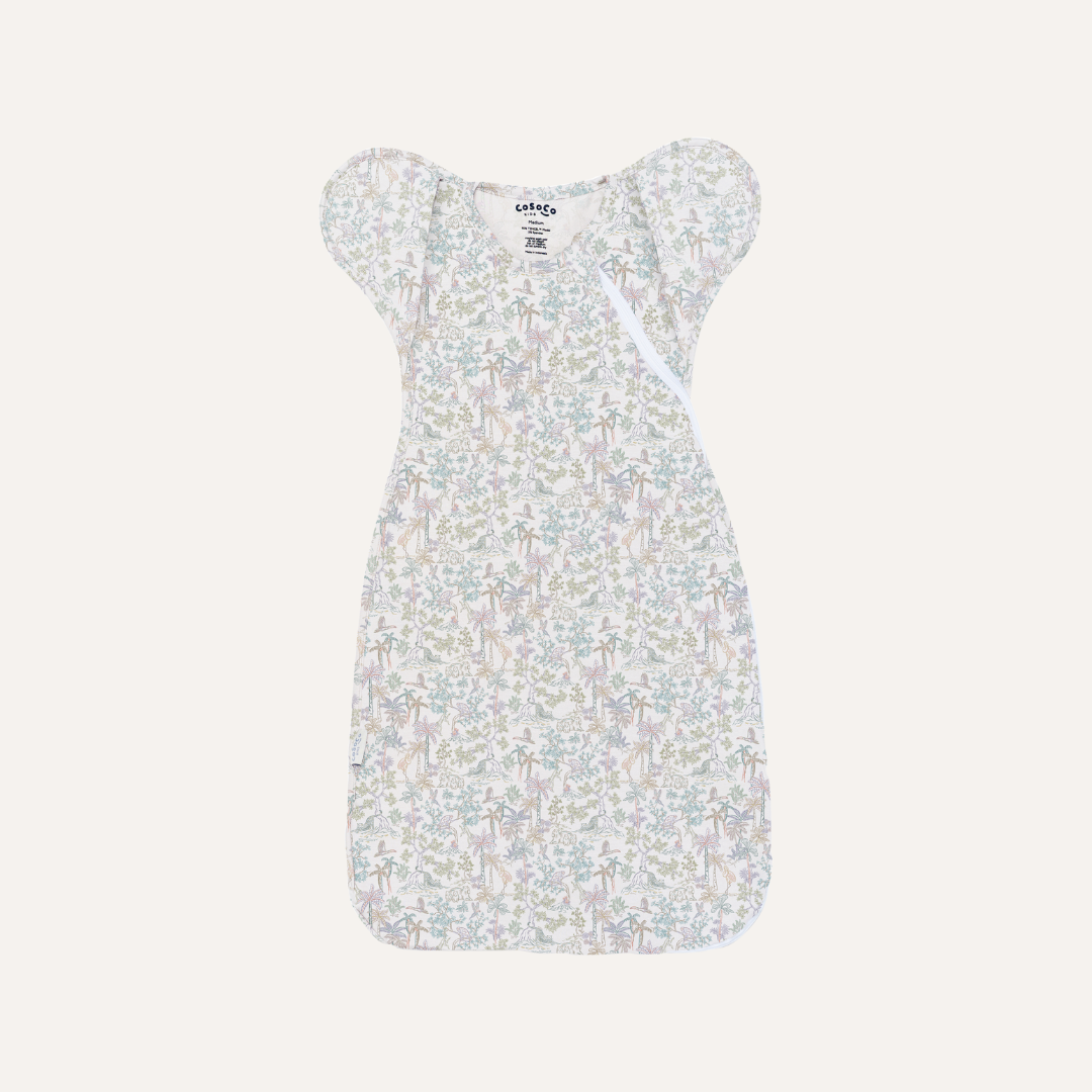 Instant Swaddle in Rainbow Tropics