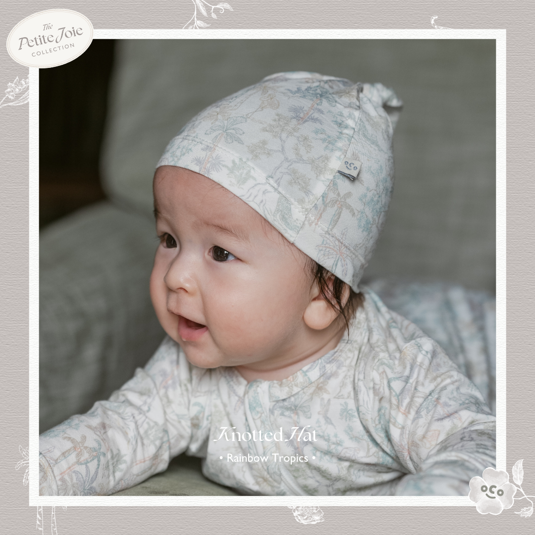 Knotted Hat in Rainbow Tropics