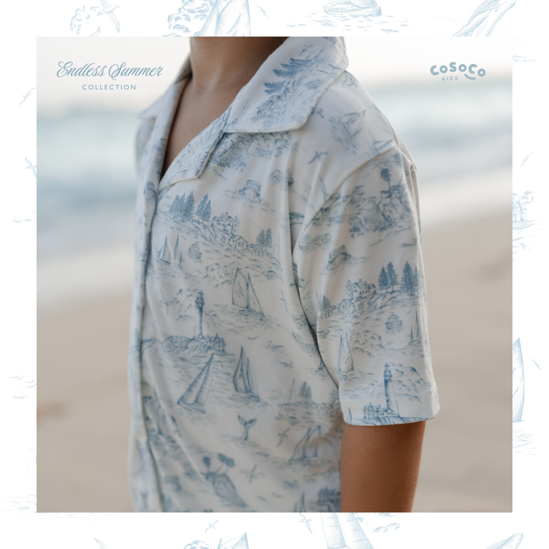Luke Set in Coastal Blue