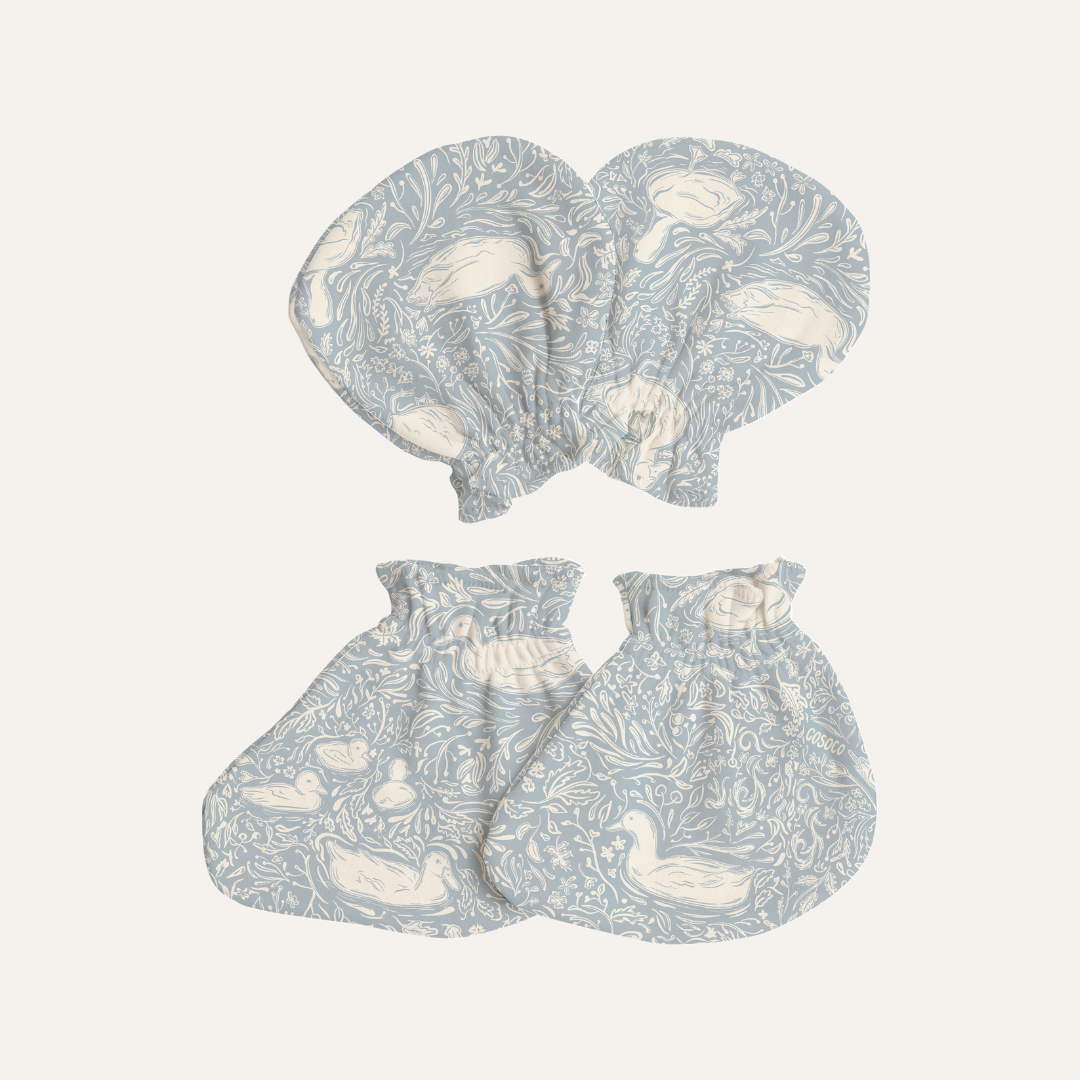 Mittens & Booties in Ducks at the Commons