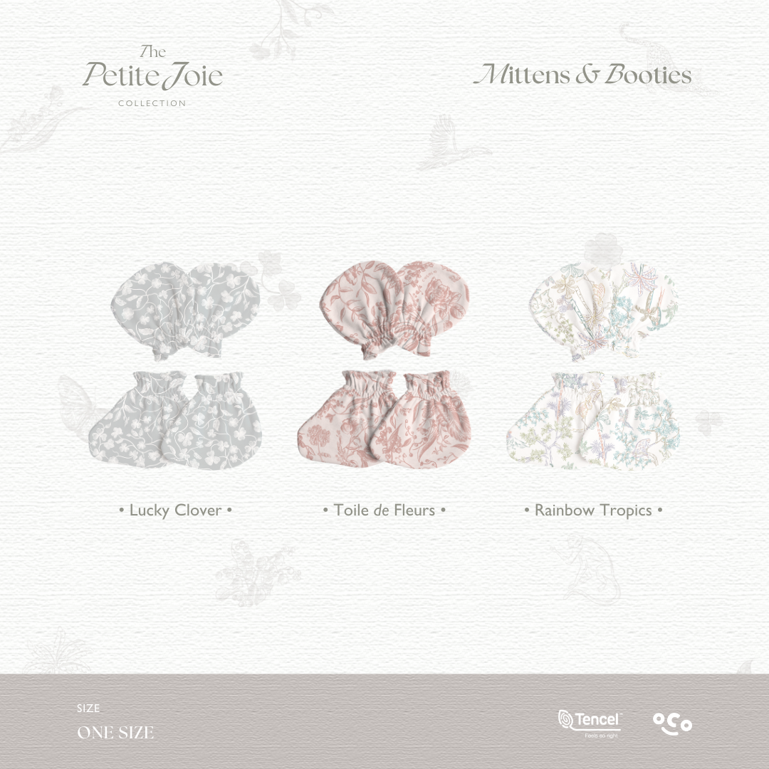 Baby Mittens & Booties Set - Petite Joie Collection
