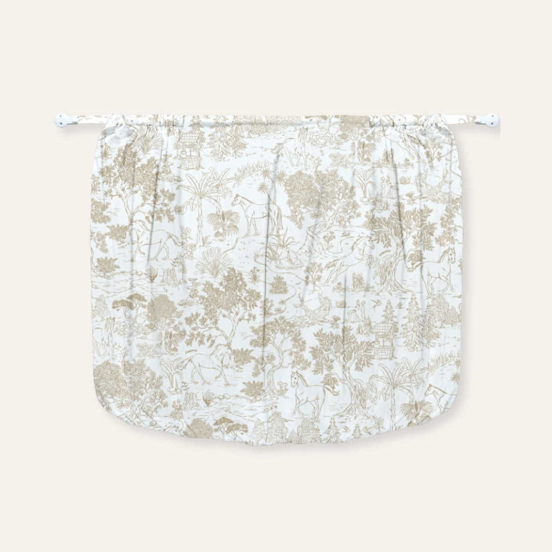 On The Go Blanket in Equestrian Toile