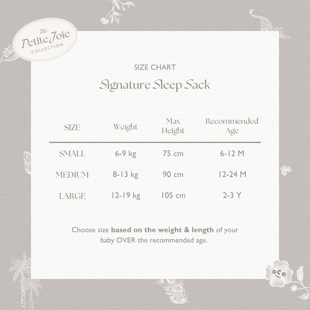 Single Layer Sleep Sack in Toile De Fleurs