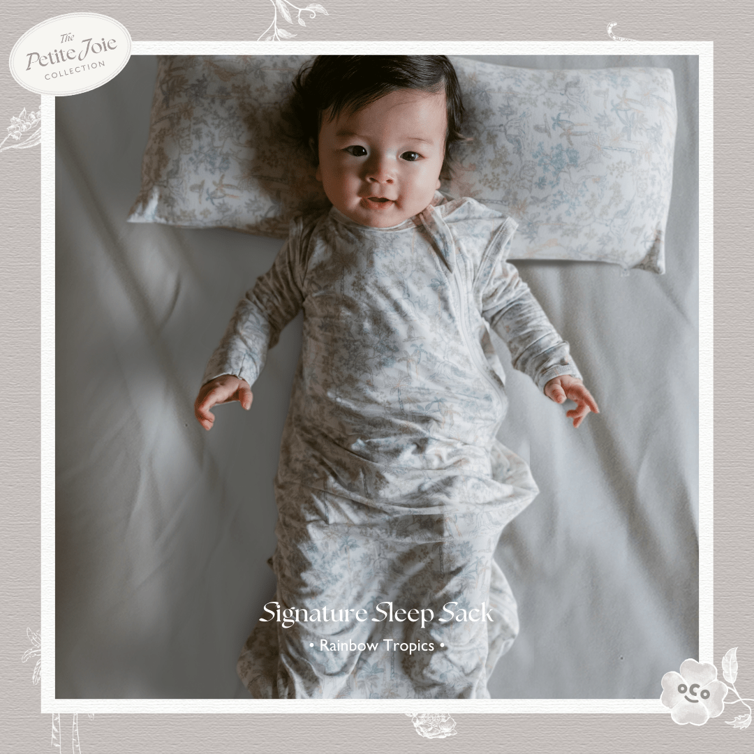 Single Layer Sleep Sack in Rainbow Tropics