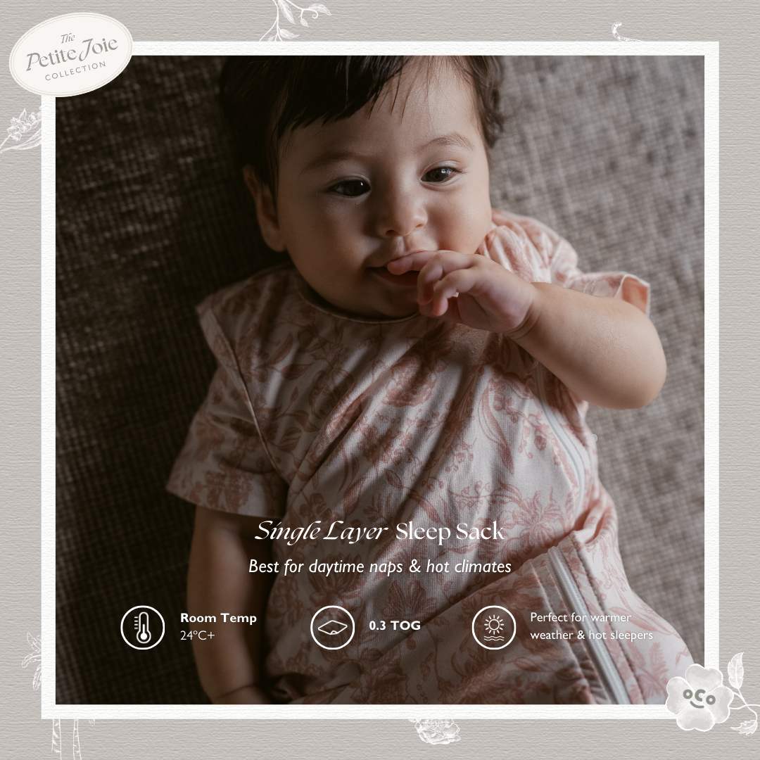 Single Layer Sleep Sack in Toile De Fleurs