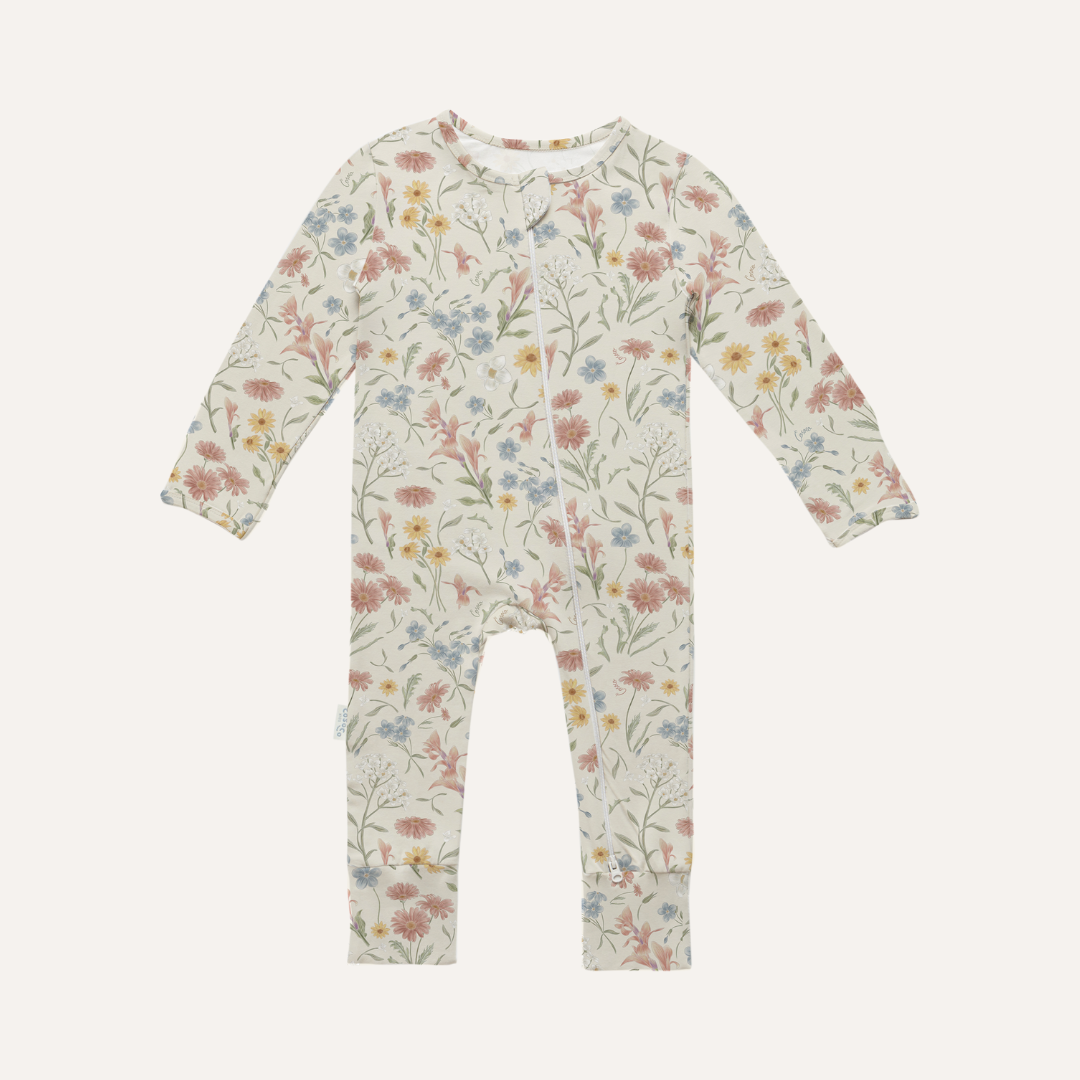Sleepsuit in Fall Floral
