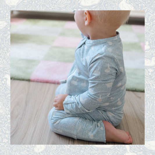 Sleepsuit in Duck Blue at the Common