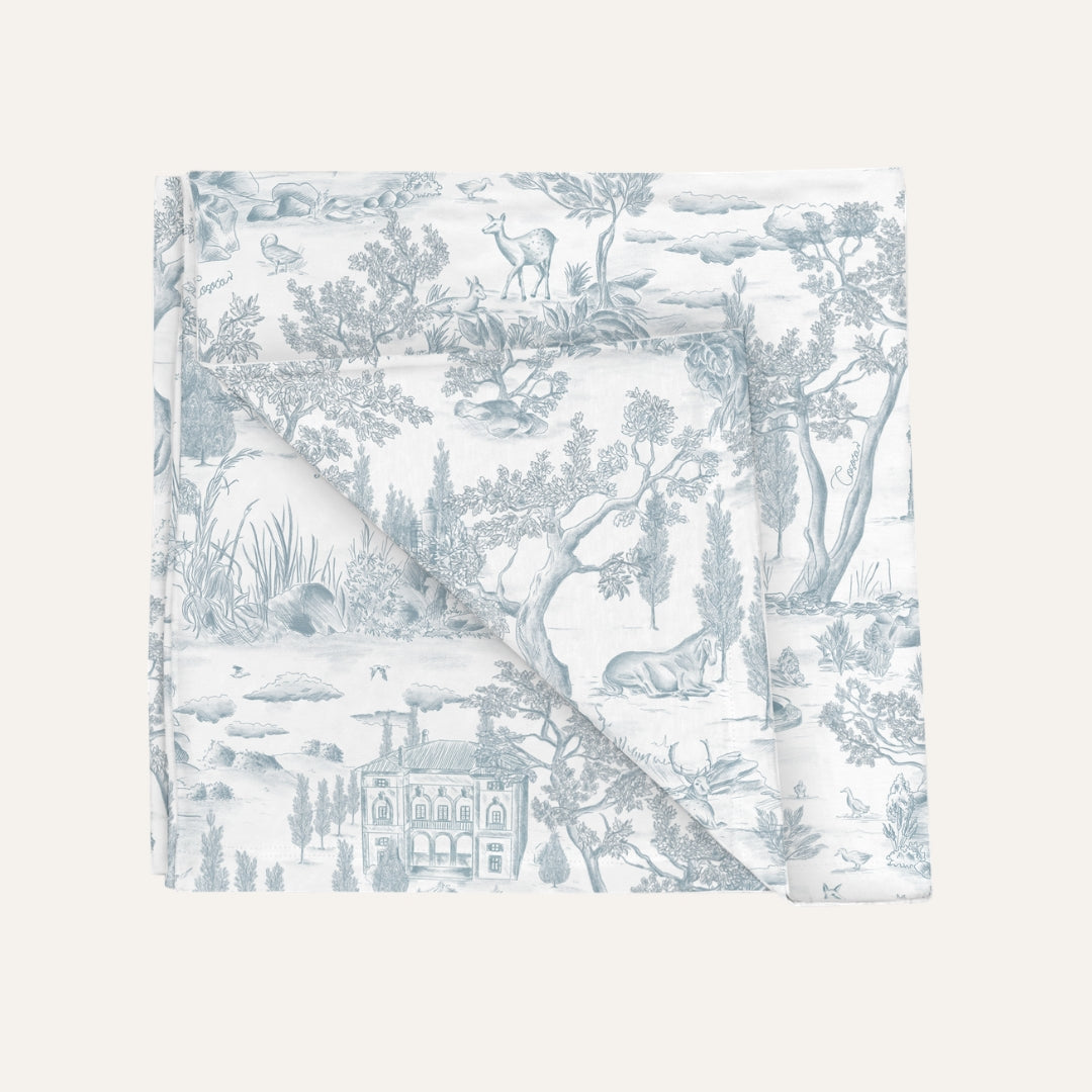 Swaddle Blanket in Estate Blue