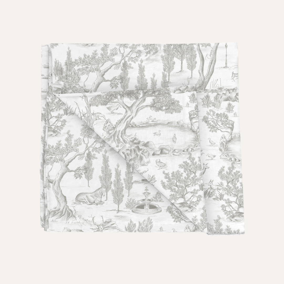 Swaddle Blanket in Estate Grey