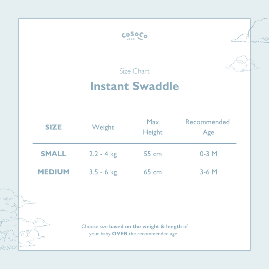 Instant Swaddle in Jungle Toile