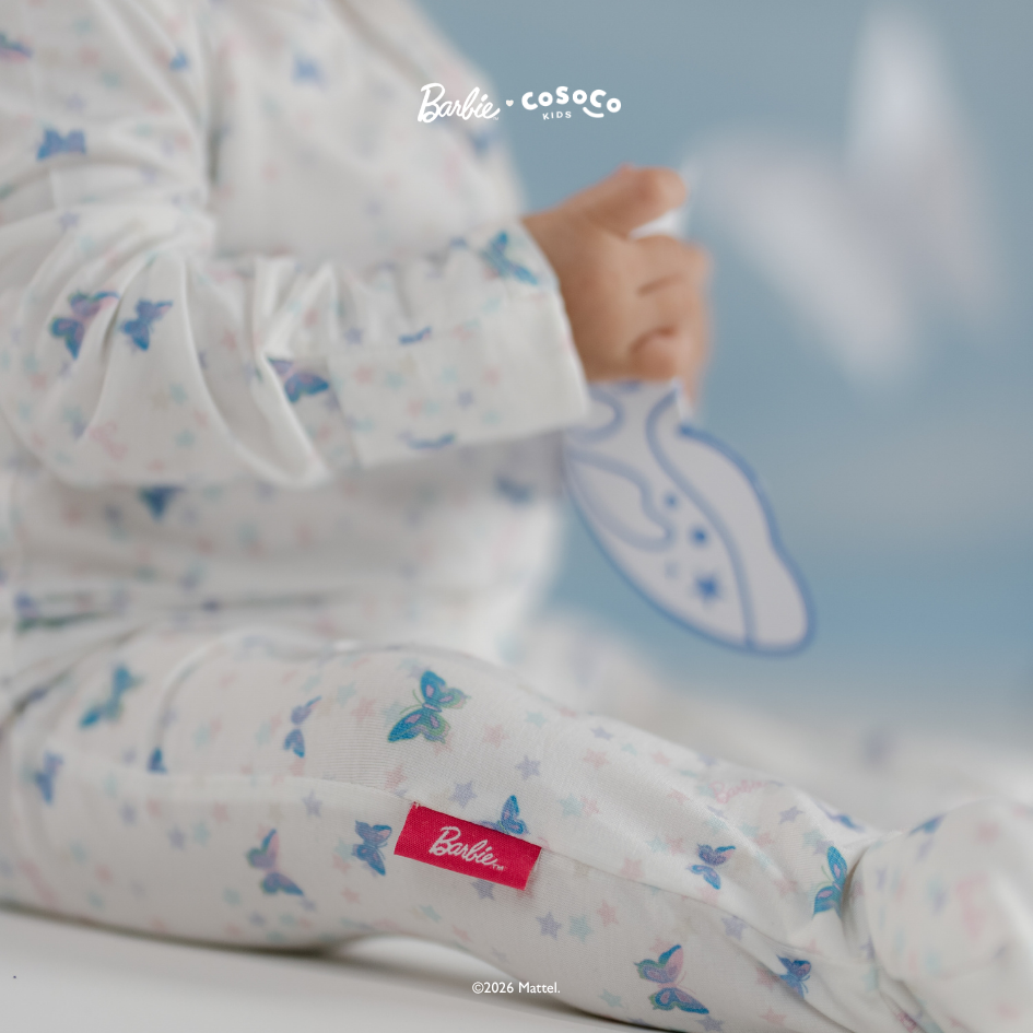 Barbie Sleepsuit in Cosmic Butterflies