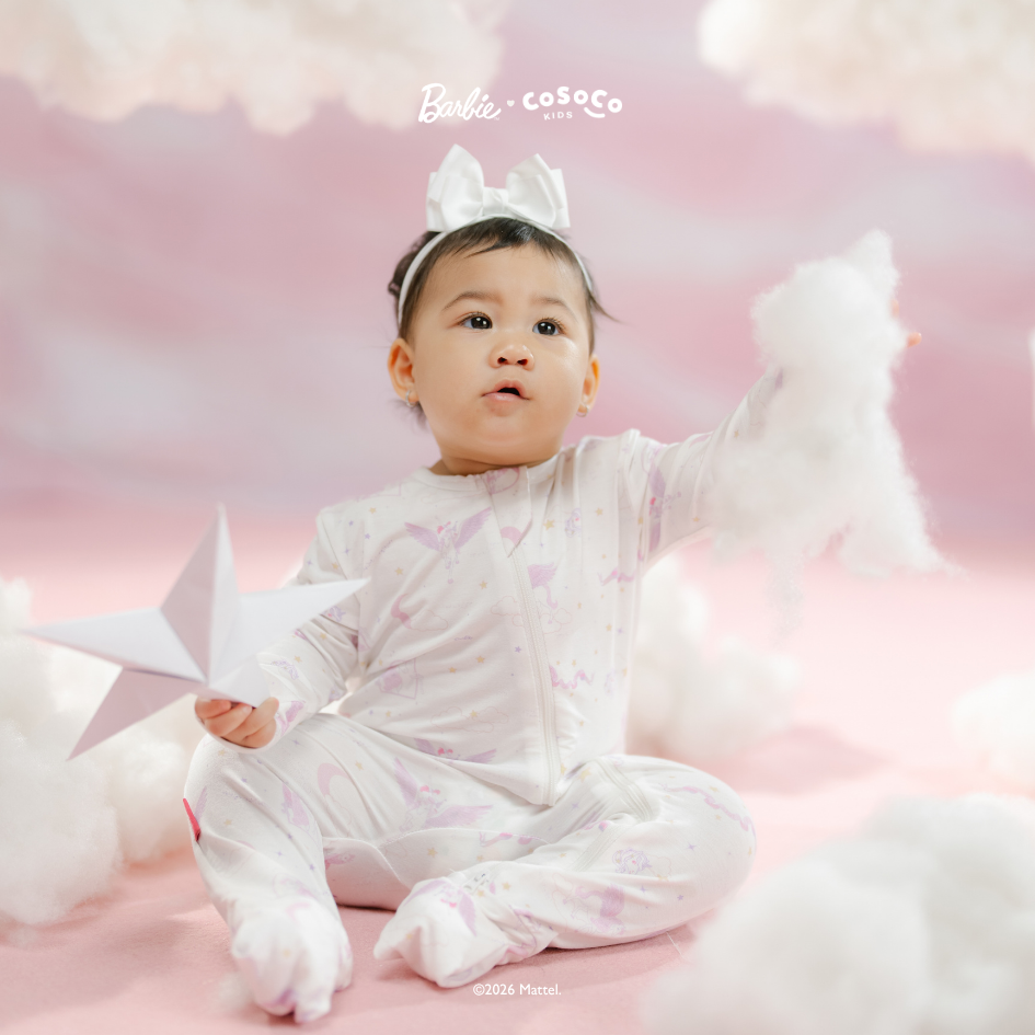 Barbie Sleepsuit in Unicorn Skies