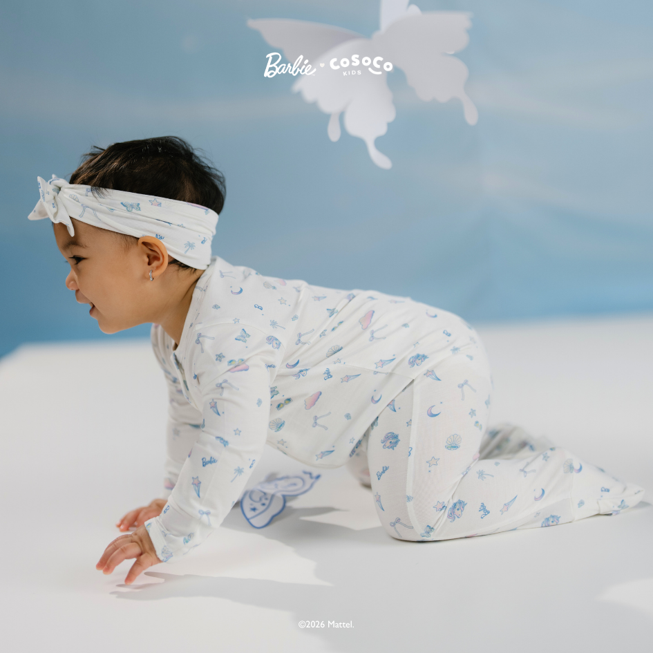 Barbie Sleepsuit in Rainbow Dreams