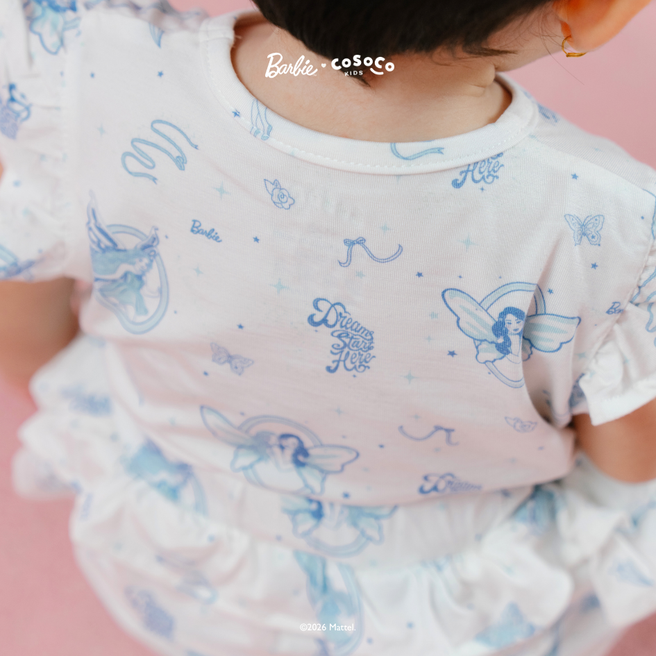 Barbie Ruffle Bloomer Set in Pixie Wish