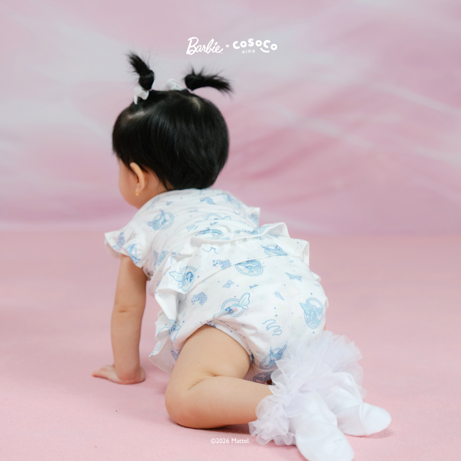 Barbie Ruffle Bloomer Set in Pixie Wish