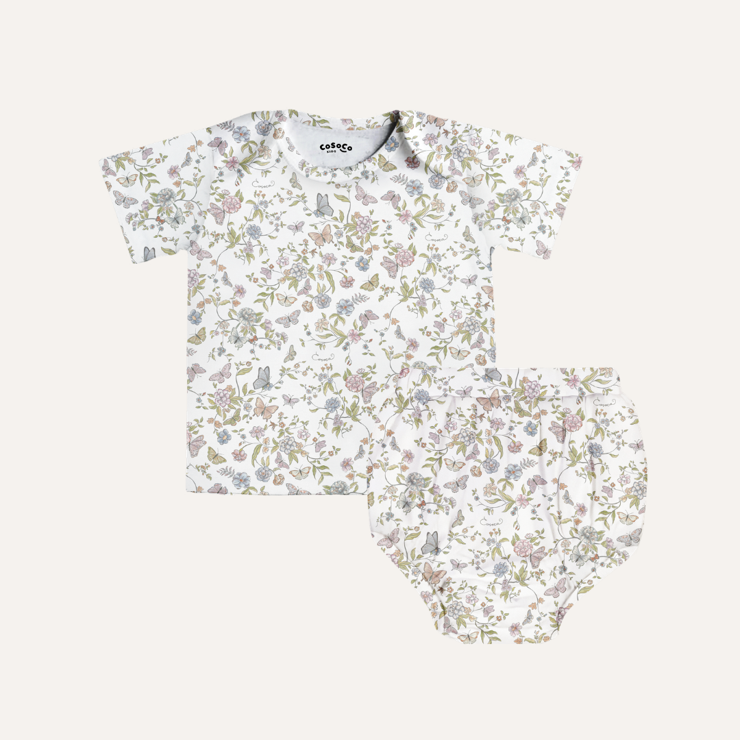 Baby Bloomer Set in Papillon