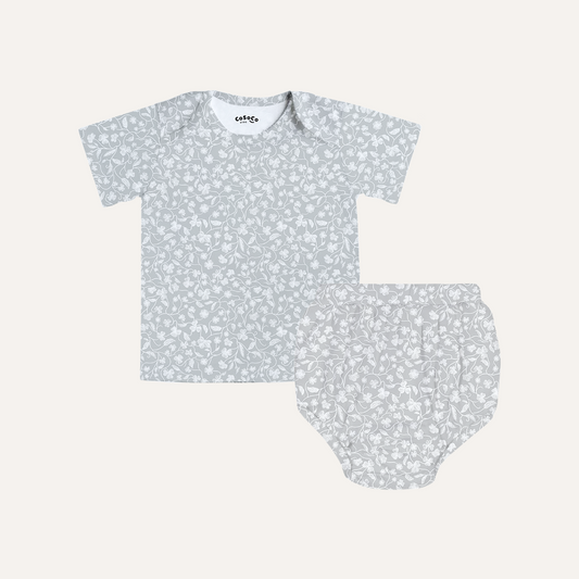 Baby Bloomer Set in Lucky Clover