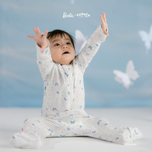 Barbie Sleepsuit in Cosmic Butterflies