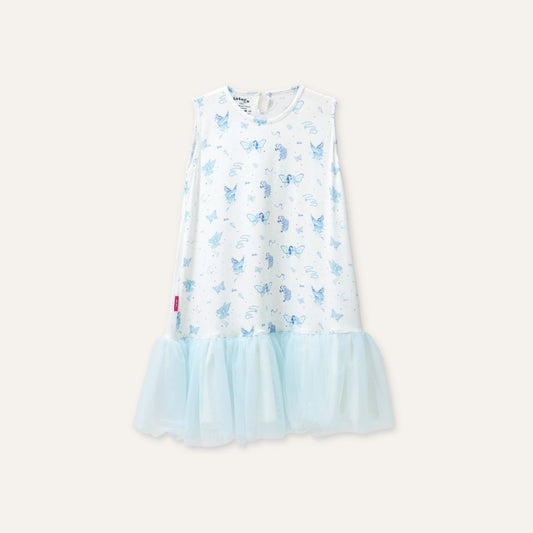 Barbie Sleeveless Tulle Dress in Pixie Wish