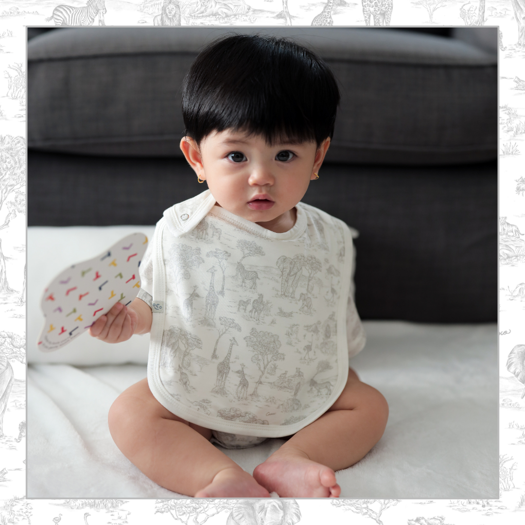 Baby Bib in By the Safari
