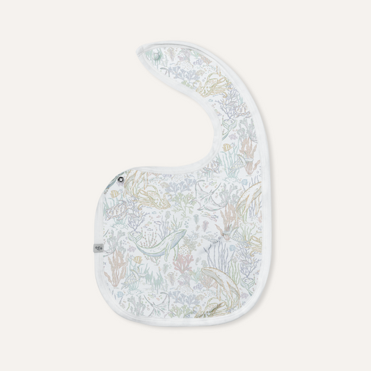 Baby Bib in Rainbow Reef