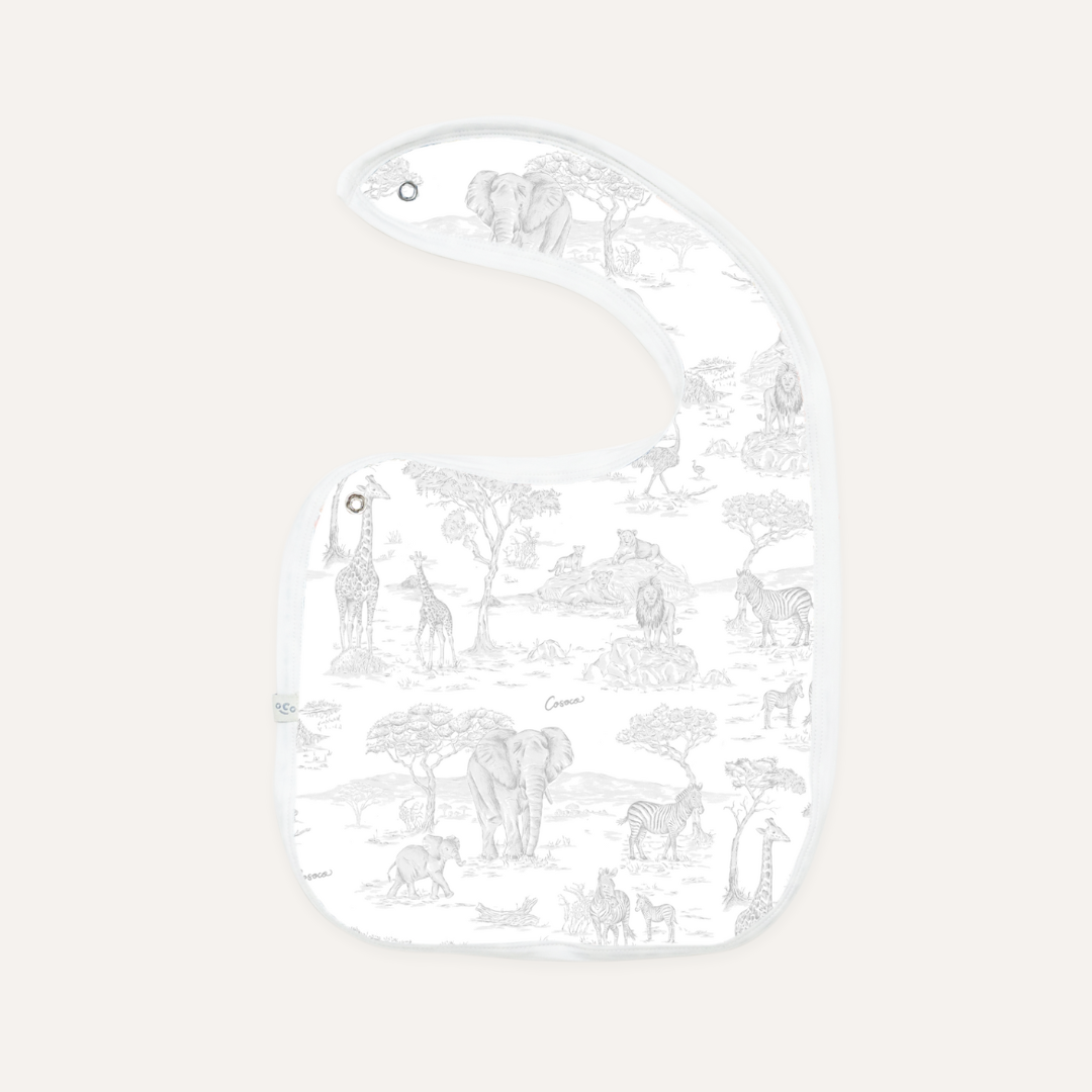 Baby Bib in By the Safari