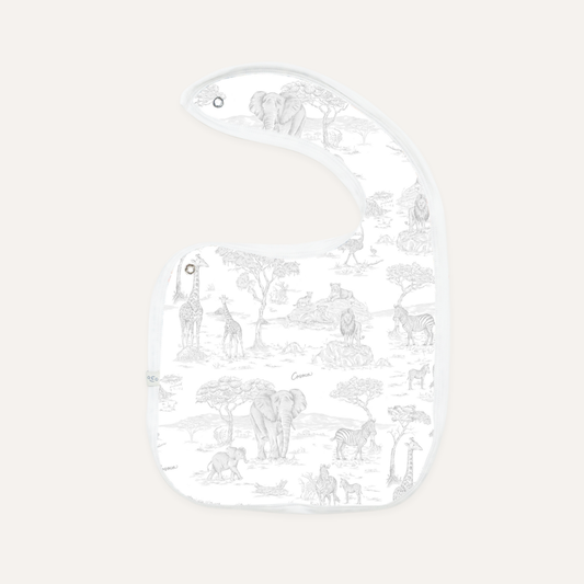 Baby Bib in By the Safari