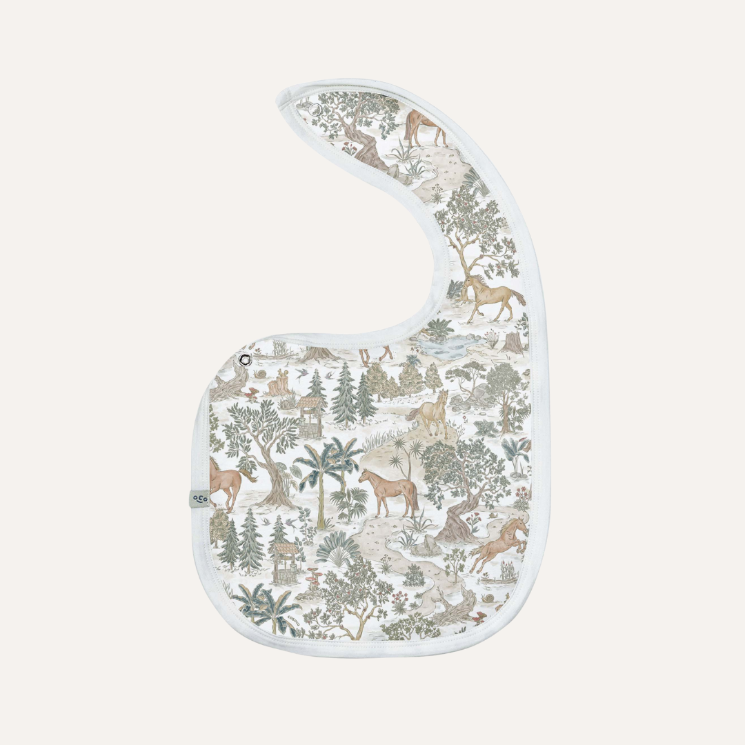 Baby Bib in Cheval Dreams