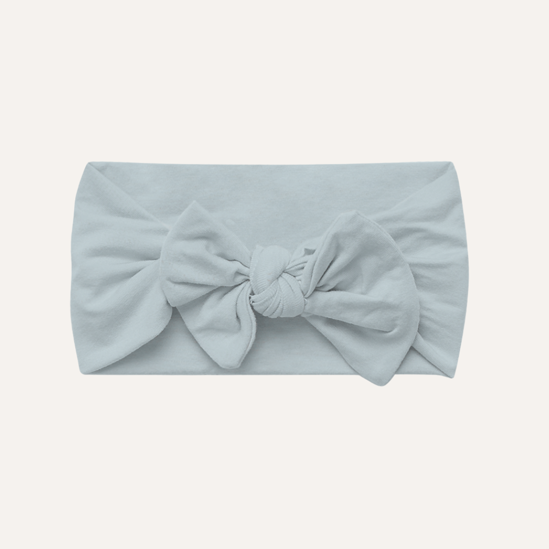Baby Bow in Earl Grey
