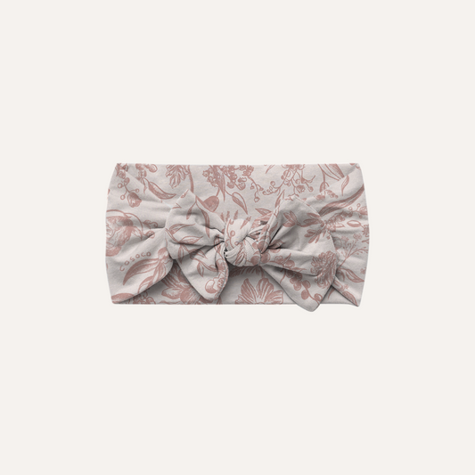 Baby Bow in Toile De Fleurs