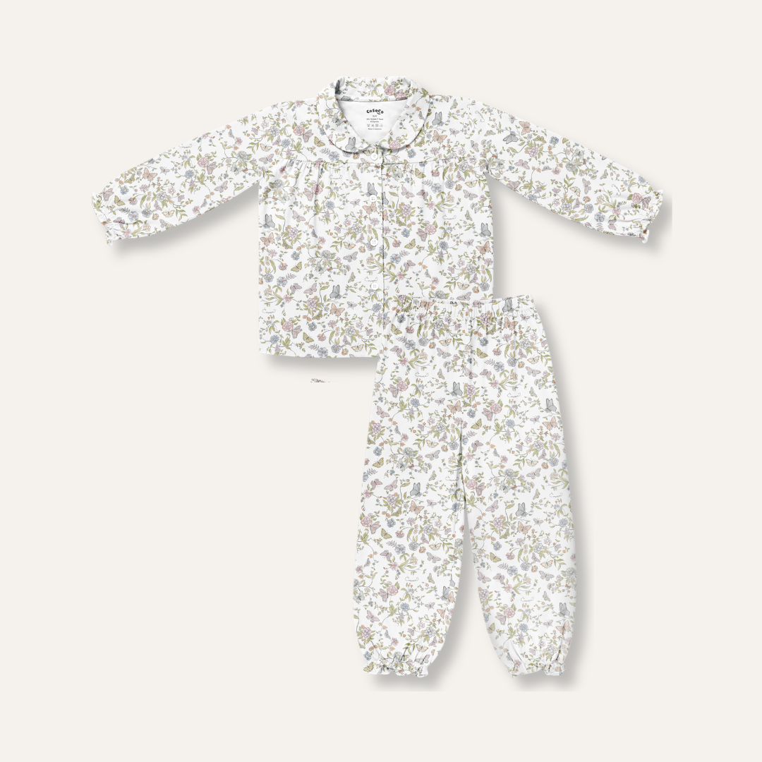 Collared Pajamas in Papillon