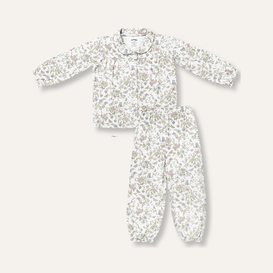Collared Pajamas in Papillon
