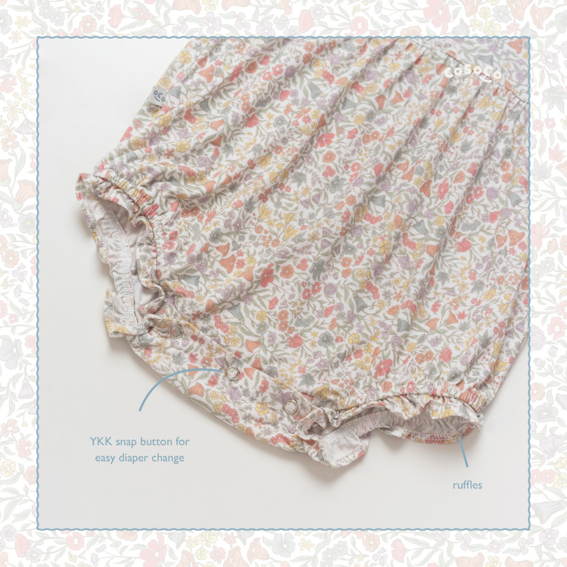 Chloe Romper in Everbloom