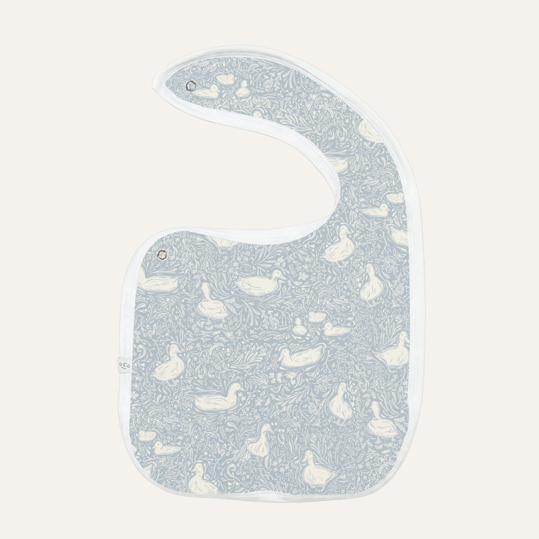 Baby Bib in Duck Blue at the Common