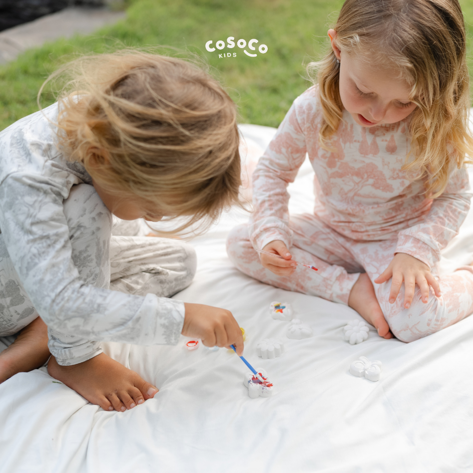 Kids Pajamas in Estate Pink