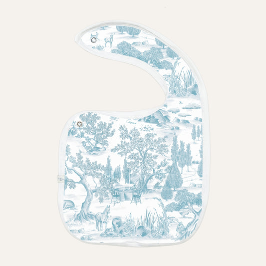 Baby Bib in Estate Blue