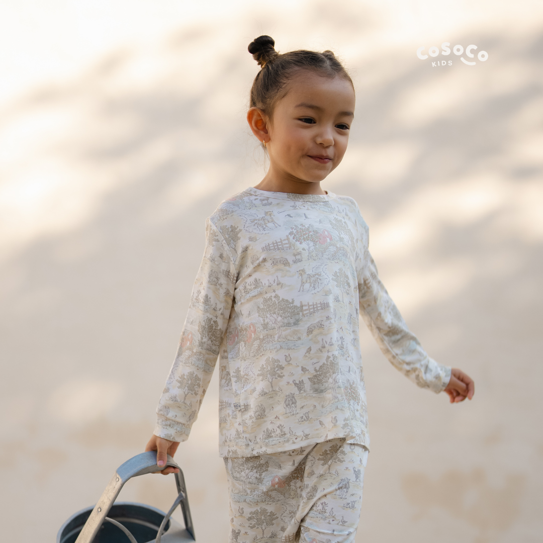 Kids Pajamas in Farm Days