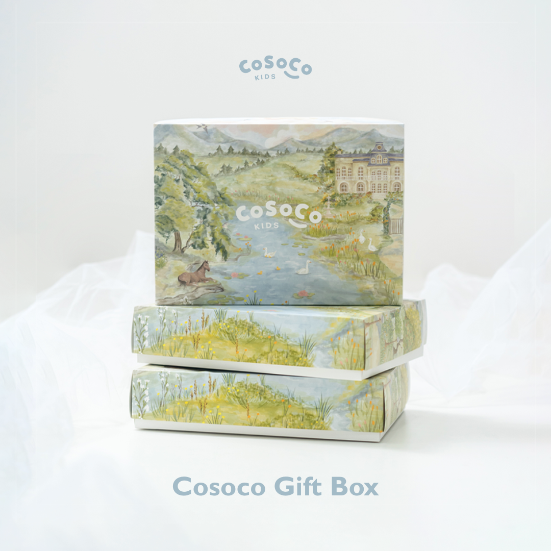 Newborn Gift Set in Rainbow Tropics