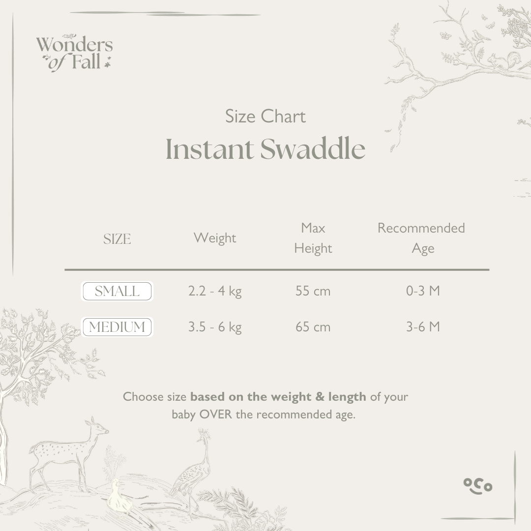Instant Swaddle in Moonlight Beige