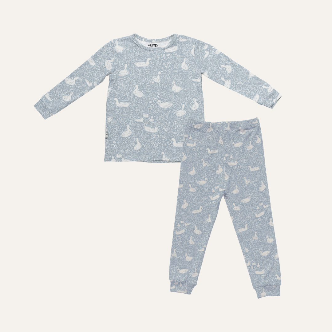 Kids Pajamas in Duck Blue at the Common