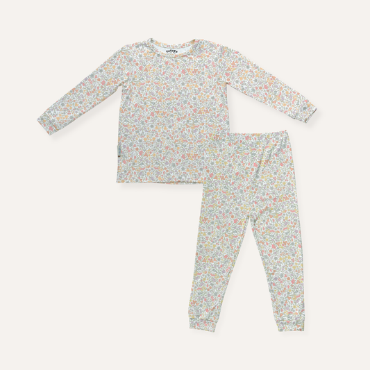 Kids Pajamas in Everbloom